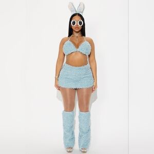 Labubu Blue 6 Piece Set XS